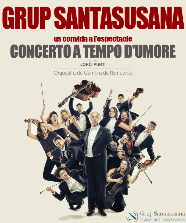 Grup Santasusana us convida a l'espectacle "Concerto a tempo d'umore"